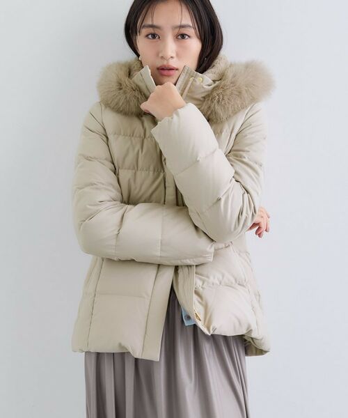 INDIVI / インディヴィ ダウンジャケット・ベスト | 【名品／撥水／抗菌防臭】ショート丈リサイクルダウンコート | 詳細10