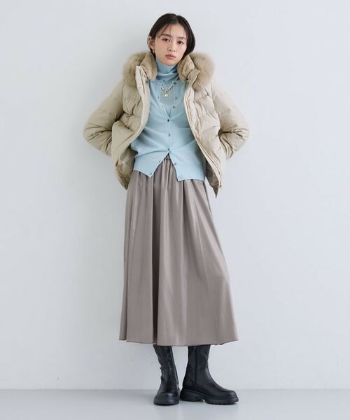 INDIVI / インディヴィ ダウンジャケット・ベスト | 【名品／撥水／抗菌防臭】ショート丈リサイクルダウンコート | 詳細12