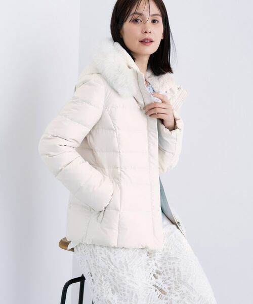 INDIVI / インディヴィ ダウンジャケット・ベスト | 【名品／撥水／抗菌防臭】ショート丈リサイクルダウンコート | 詳細2