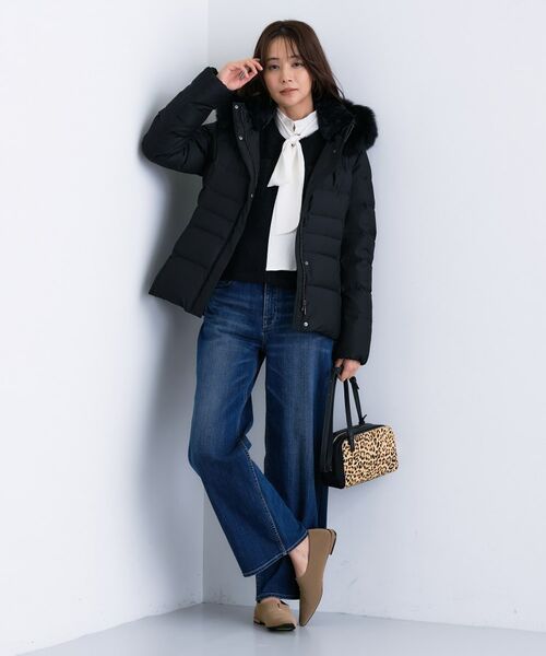 INDIVI / インディヴィ ダウンジャケット・ベスト | 【名品／撥水／抗菌防臭】ショート丈リサイクルダウンコート | 詳細8