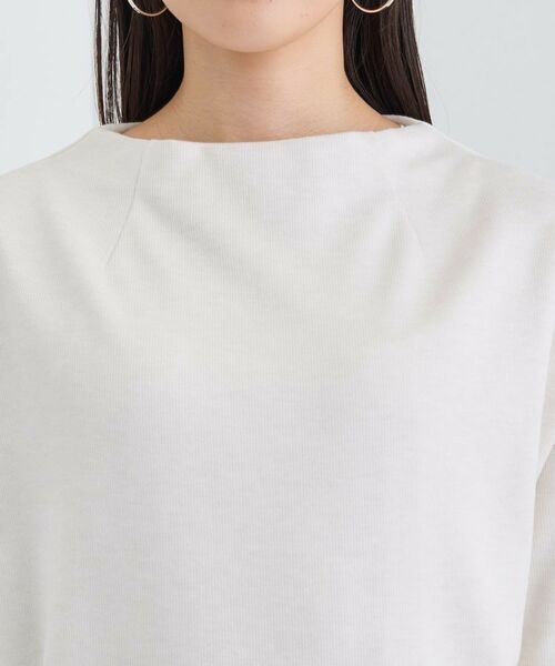 INDIVI / インディヴィ カットソー | 【SETUP可能／洗える／UVケア】ライトジャージ ボトルネックトップス | 詳細25