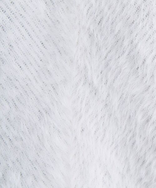 INDIVI / インディヴィ カットソー | 【洗える】エアリーシャギートップス | 詳細5