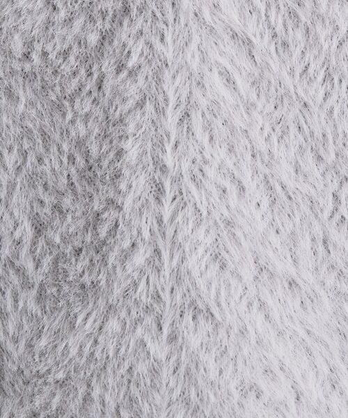 INDIVI / インディヴィ カットソー | 【洗える】エアリーシャギートップス | 詳細9