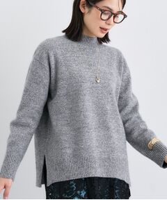 INDIVI / インディヴィ ニット・セーター | 【冬ニット人気NO．1！／カシミヤ混】ミドルゲージハイネックニット