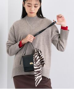 INDIVI / インディヴィ ニット・セーター | 【冬ニット人気NO．1！／カシミヤ混】ミドルゲージハイネックニット