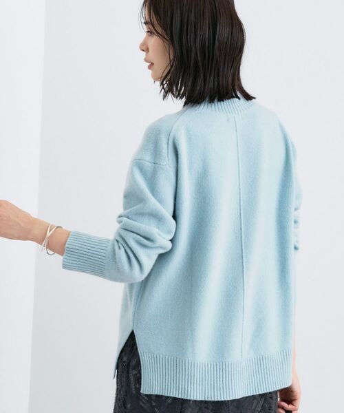 INDIVI / インディヴィ ニット・セーター | 【冬ニット人気NO.1!/カシミヤ混】ミドルゲージハイネックニット | 詳細11