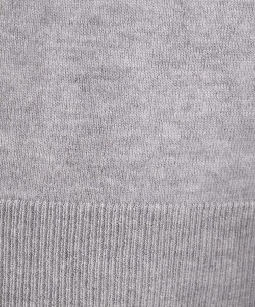 INDIVI / インディヴィ ニット・セーター | 【洗える／チュニック丈／カシミヤ混】スリットデザインVネックニット | 詳細13
