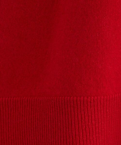 INDIVI / インディヴィ ニット・セーター | 【洗える／チュニック丈／カシミヤ混】スリットデザインVネックニット | 詳細17