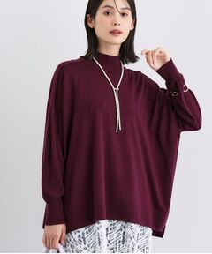 INDIVI / インディヴィ ニット・セーター | 【洗える／毛玉になりにくい】エクストラファインウール ハイネックニット