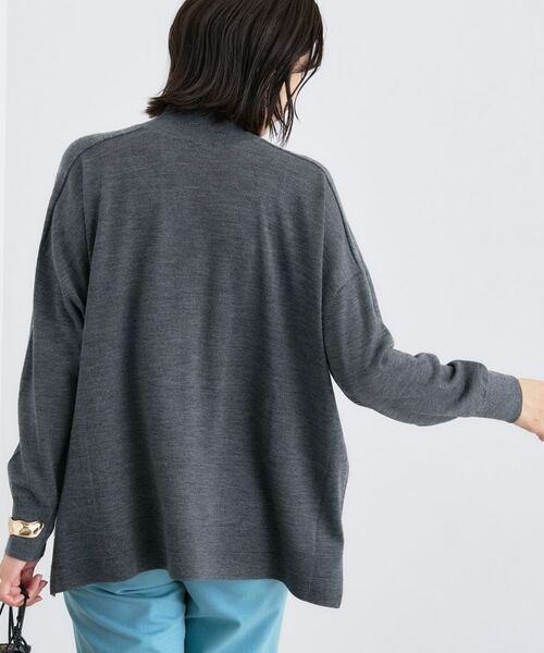 INDIVI / インディヴィ ニット・セーター | 【洗える/毛玉になりにくい】エクストラファインウール ハイネックニット | 詳細15