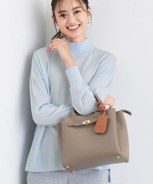 INDIVI / インディヴィ ニット・セーター | 【洗える/毛玉になりにくい】エクストラファインウール ハイネックニット(ブルー(091))