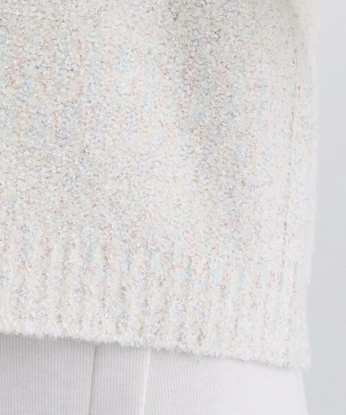 INDIVI / インディヴィ ニット・セーター | 【洗える/ラメ/意匠感】ミックスブークレニット | 詳細15