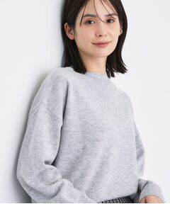 INDIVI / インディヴィ ニット・セーター | 【洗える／カシミヤ混】ボトルネック ドルマンスリーブニット