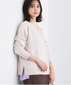 INDIVI / インディヴィ ニット・セーター | 【洗える／カシミヤ混】ボトルネック ドルマンスリーブニット