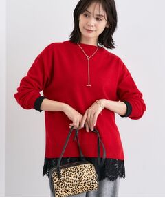 INDIVI / インディヴィ ニット・セーター | 【洗える／カシミヤ混】ボトルネック ドルマンスリーブニット