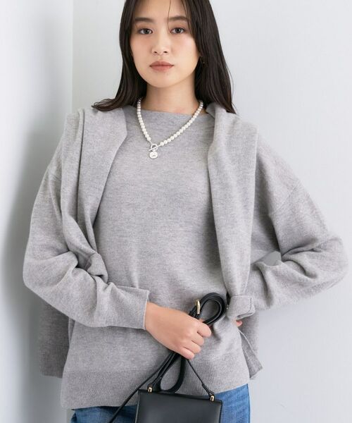 INDIVI / インディヴィ ニット・セーター | 【洗える／カシミヤ混】ボトルネック ドルマンスリーブニット | 詳細14