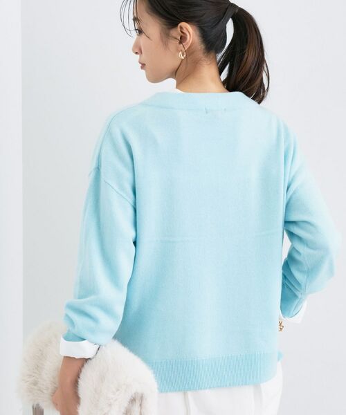 INDIVI / インディヴィ ニット・セーター | 【洗える／カシミヤ混】ボトルネック ドルマンスリーブニット | 詳細17