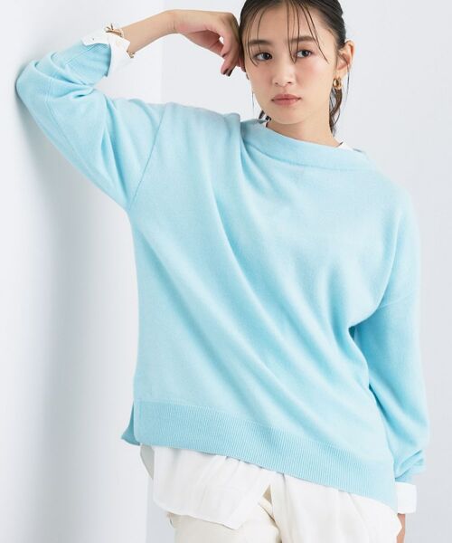 INDIVI / インディヴィ ニット・セーター | 【洗える／カシミヤ混】ボトルネック ドルマンスリーブニット | 詳細18