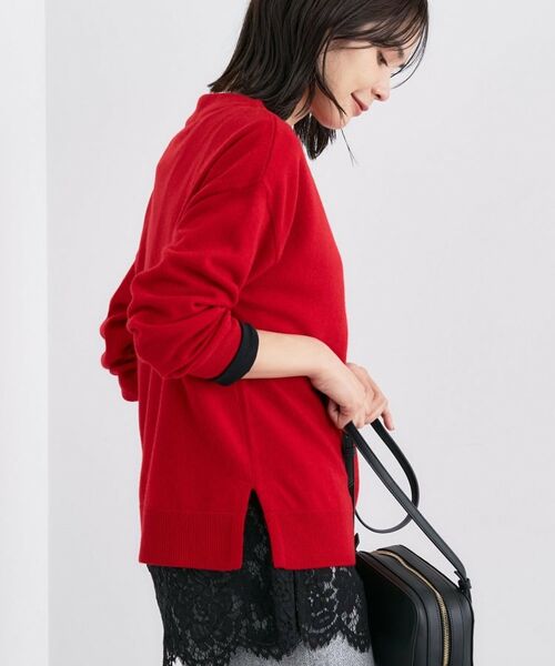 INDIVI / インディヴィ ニット・セーター | 【洗える／カシミヤ混】ボトルネック ドルマンスリーブニット | 詳細22