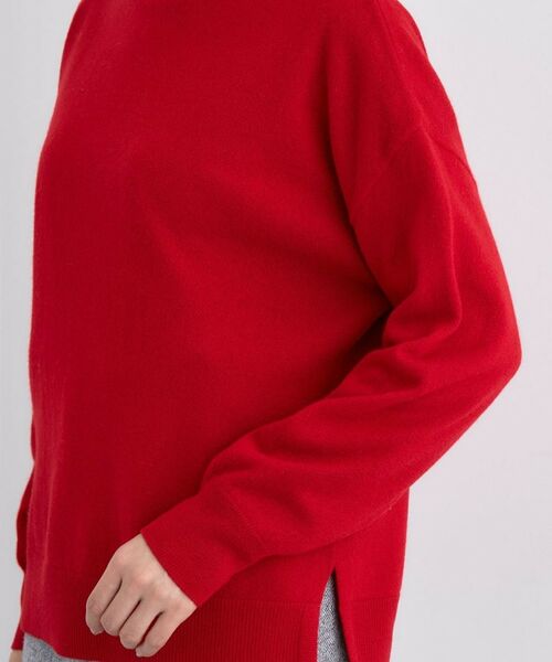INDIVI / インディヴィ ニット・セーター | 【洗える／カシミヤ混】ボトルネック ドルマンスリーブニット | 詳細29