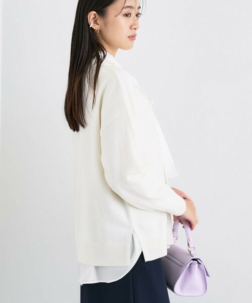 INDIVI / インディヴィ ニット・セーター | 【洗える／カシミヤ混】ボトルネック ドルマンスリーブニット | 詳細3