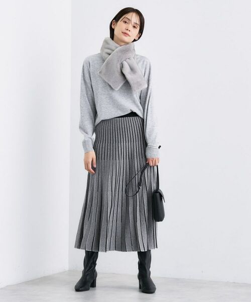 INDIVI / インディヴィ ニット・セーター | 【洗える／カシミヤ混】ボトルネック ドルマンスリーブニット | 詳細8