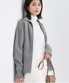 INDIVI / インディヴィ カーディガン・ボレロ | 【洗える】カラーネップ ダブルジップカーディガン