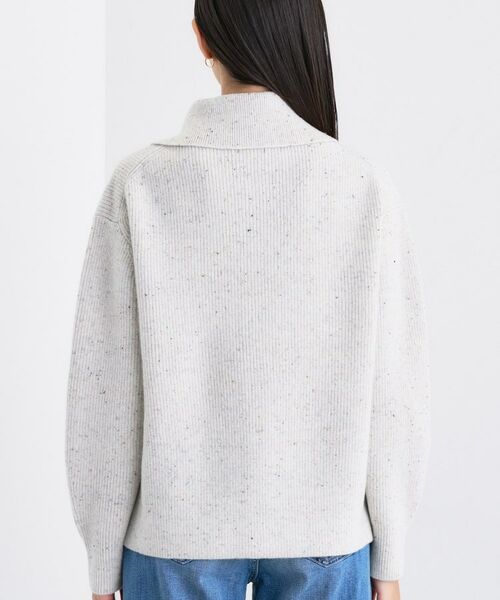 INDIVI / インディヴィ カーディガン・ボレロ | 【洗える】カラーネップ ダブルジップカーディガン | 詳細16