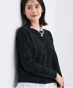 INDIVI / インディヴィ カーディガン・ボレロ | 【洗える】ラメニットカーディガン