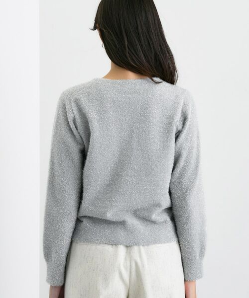 INDIVI / インディヴィ カーディガン・ボレロ | 【洗える】ラメニットカーディガン | 詳細12