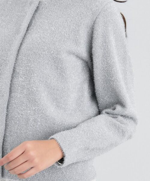 INDIVI / インディヴィ カーディガン・ボレロ | 【洗える】ラメニットカーディガン | 詳細14