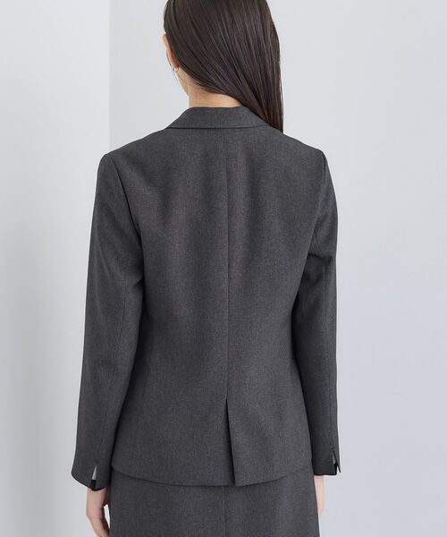 INDIVI / インディヴィ テーラードジャケット | 【洗える/通勤/スーツ】メランジストレッチ テーラージャケット | 詳細16