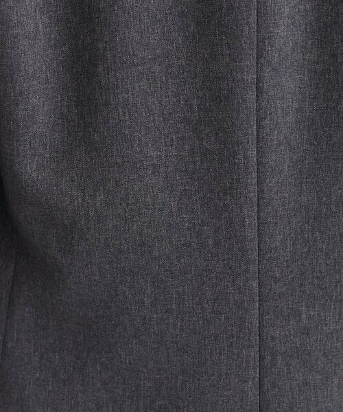INDIVI / インディヴィ テーラードジャケット | 【洗える/通勤/スーツ】メランジストレッチ ノーカラージャケット | 詳細5