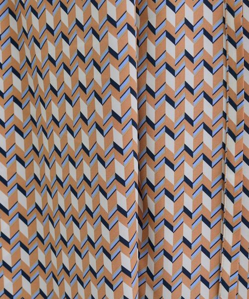 INDIVI / インディヴィ ミニ丈・ひざ丈ワンピース | 【洗える／オリジナル柄】ジオメプリント フレアワンピース | 詳細9