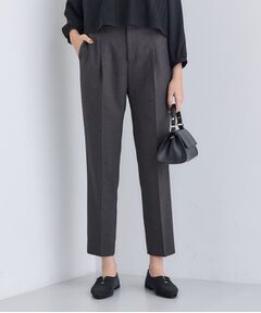 INDIVI / インディヴィ パンツ | 【洗える／通勤／スーツ】メランジストレッチ テーパードパンツ