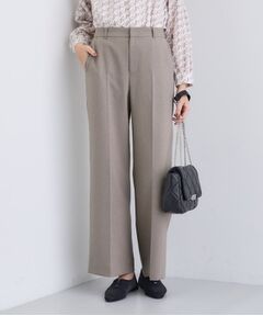 INDIVI / インディヴィ パンツ | 【洗える／通勤／スーツ】メランジストレッチ ワイドパンツ