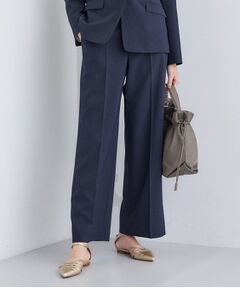INDIVI / インディヴィ パンツ | 【洗える／通勤／スーツ】メランジストレッチ ワイドパンツ