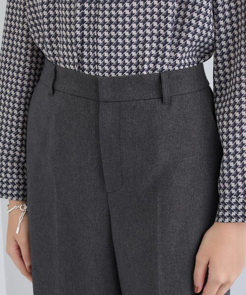 INDIVI / インディヴィ パンツ | 【洗える／通勤／スーツ】メランジストレッチ ワイドパンツ | 詳細17