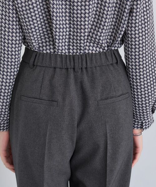 INDIVI / インディヴィ パンツ | 【洗える／通勤／スーツ】メランジストレッチ ワイドパンツ | 詳細18