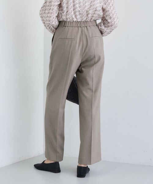 INDIVI / インディヴィ パンツ | 【洗える／通勤／スーツ】メランジストレッチ ワイドパンツ | 詳細3