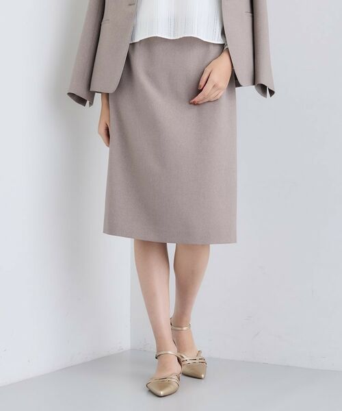 INDIVI/インディヴィ 【洗える/通勤/スーツ】メランジストレッチ タイトスカート トープ(054) 38(M) INDIVI/インディヴィ 【洗える/通勤/スーツ】メランジストレッチ タイトスカート トープ(054) 38(M)