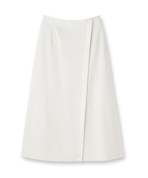 INDIVI / インディヴィ ロング・マキシ丈スカート | 【SETUP可能/洗える/UVケア】ライトジャージ セミフレアスカート | 詳細1