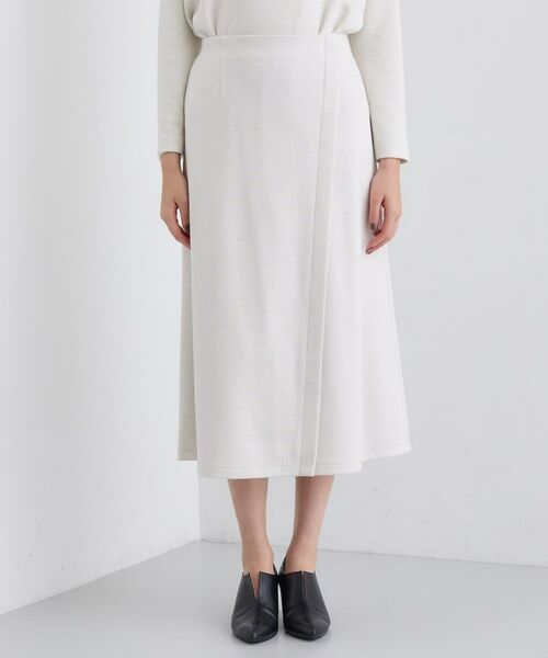 INDIVI / インディヴィ ロング・マキシ丈スカート | 【SETUP可能/洗える/UVケア】ライトジャージ セミフレアスカート | 詳細14