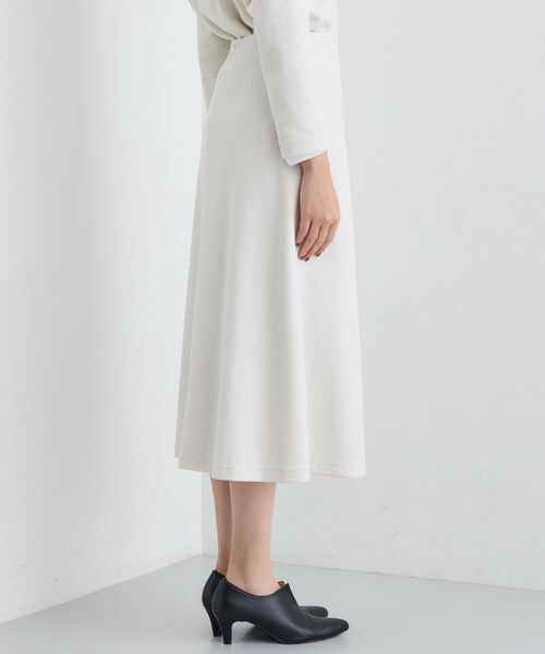 INDIVI / インディヴィ ロング・マキシ丈スカート | 【SETUP可能/洗える/UVケア】ライトジャージ セミフレアスカート | 詳細15