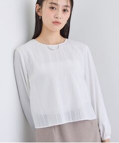 INDIVI / インディヴィ シャツ・ブラウス | 【オフィス／きれいめ】2WAYレース切り替えブラウス