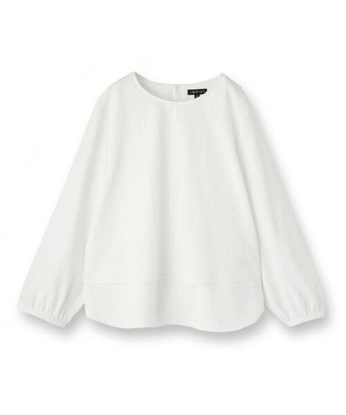 INDIVI / インディヴィ シャツ・ブラウス | 【オフィス/きれいめ】2WAYレース切り替えブラウス | 詳細1