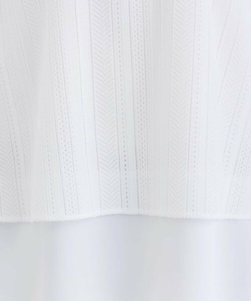 INDIVI / インディヴィ シャツ・ブラウス | 【オフィス/きれいめ】2WAYレース切り替えブラウス | 詳細9