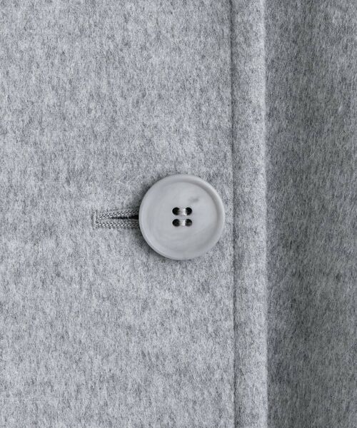 INDIVI / インディヴィ トレンチコート | 【軽やか／ゆったり】ウール混ショートトレンチコート | 詳細9