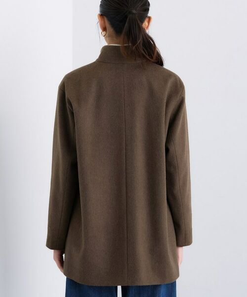 INDIVI / インディヴィ その他アウター | 【日本製／ミドル丈】スタンドカラーミドルコート | 詳細24