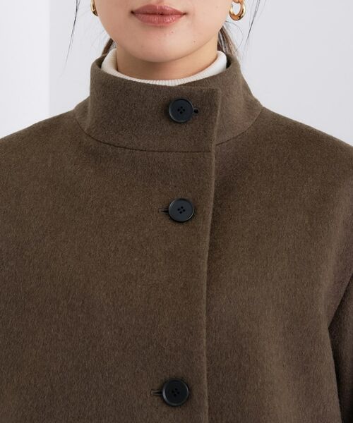 INDIVI / インディヴィ その他アウター | 【日本製／ミドル丈】スタンドカラーミドルコート | 詳細25